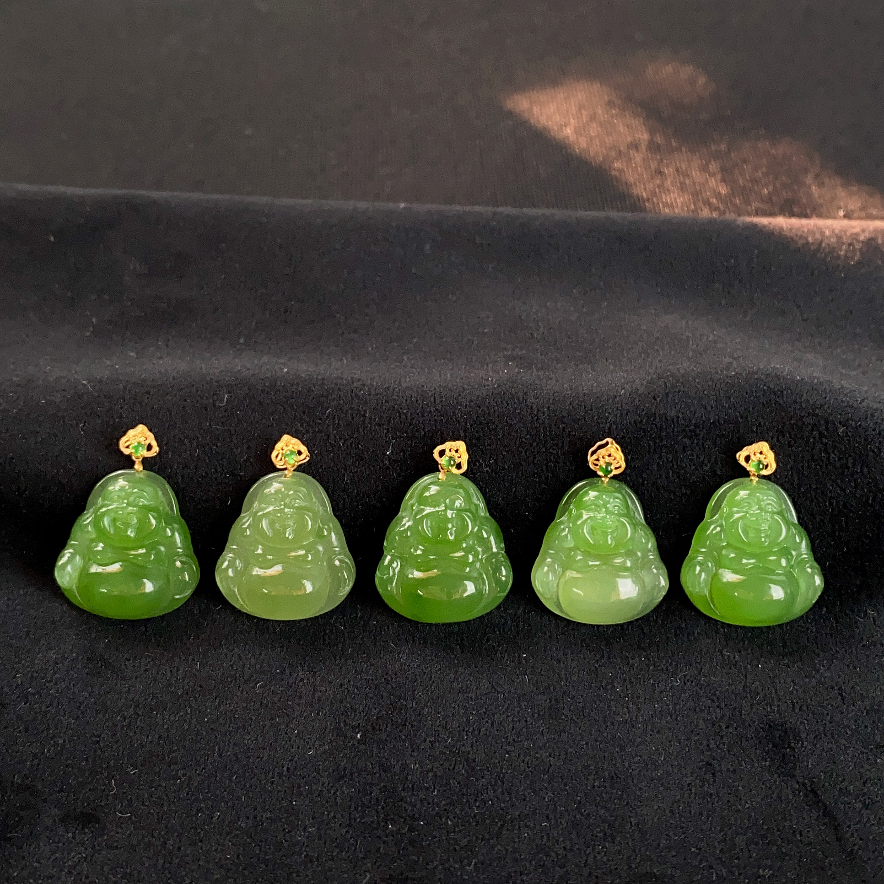 2004/和田玉时尚百搭佛公吊坠 /多样性发/一件