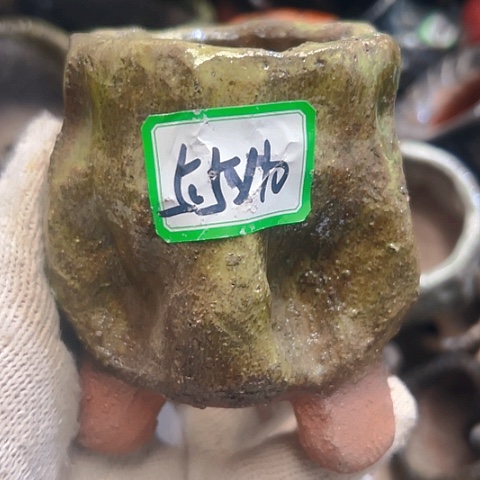 红陶粗陶花盆手工