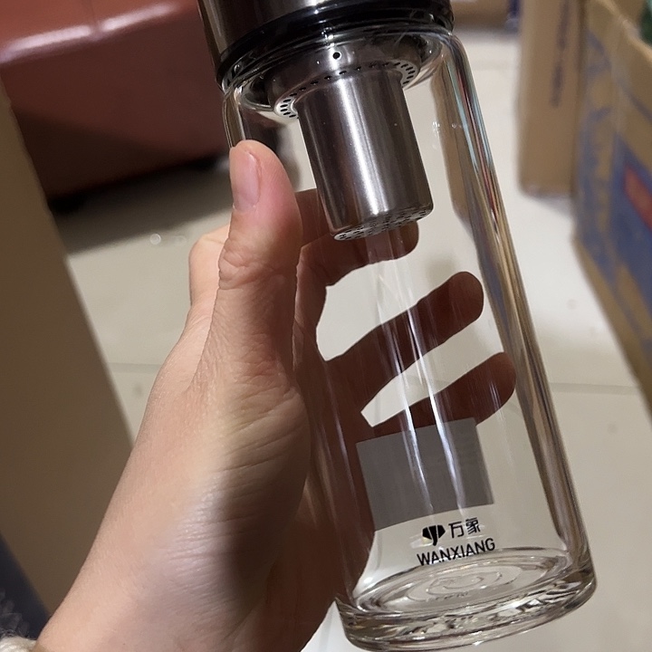 万象单层烫手玻璃杯380380380U302J