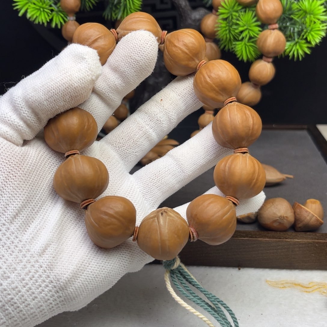 手串/手链橄榄核哎*卓2.3*2.4四花铁核