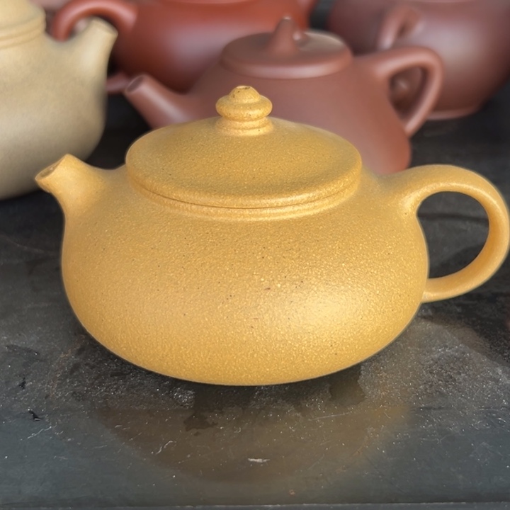 紫砂茶案黄金寒江150cc