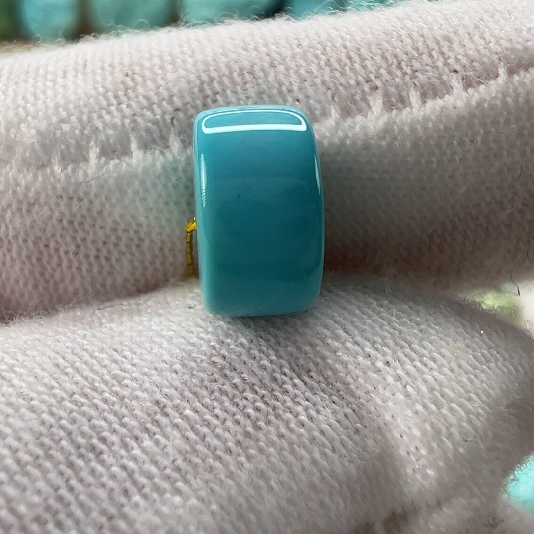 未镶嵌绿松石配饰9*5mm