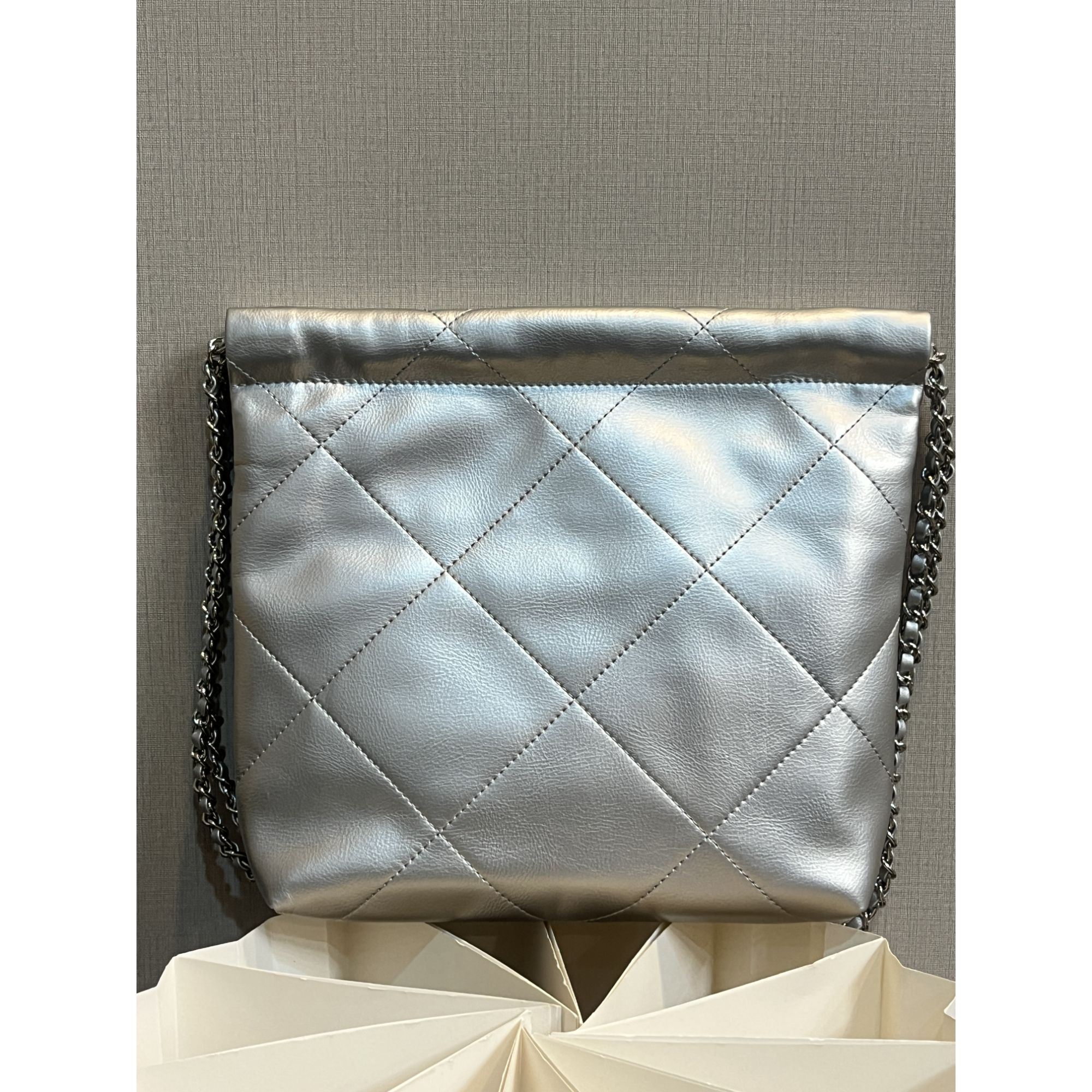 TOLEX2025新款手工时尚百搭小袋女包银色奢侈