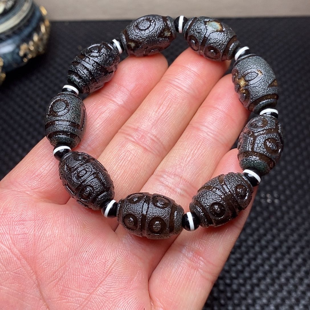 玛瑙/玉髓手链未镶嵌笑**默