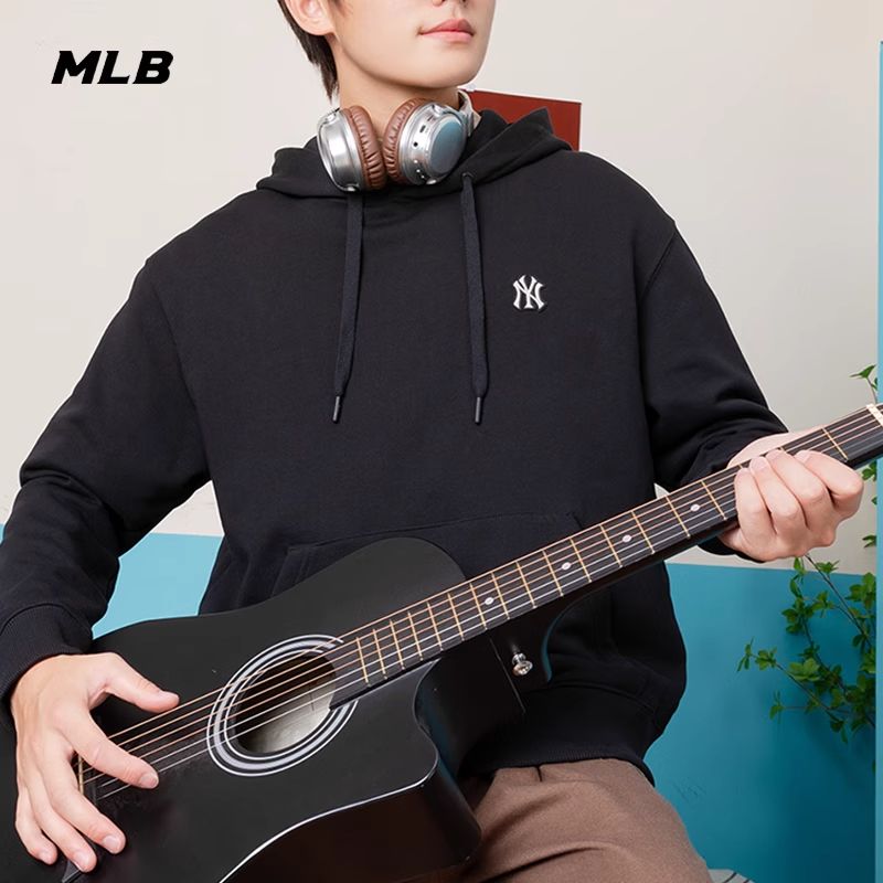 美职棒（MLB）卫衣潮流休闲情侣连帽套头女宽松新款官方专柜正品