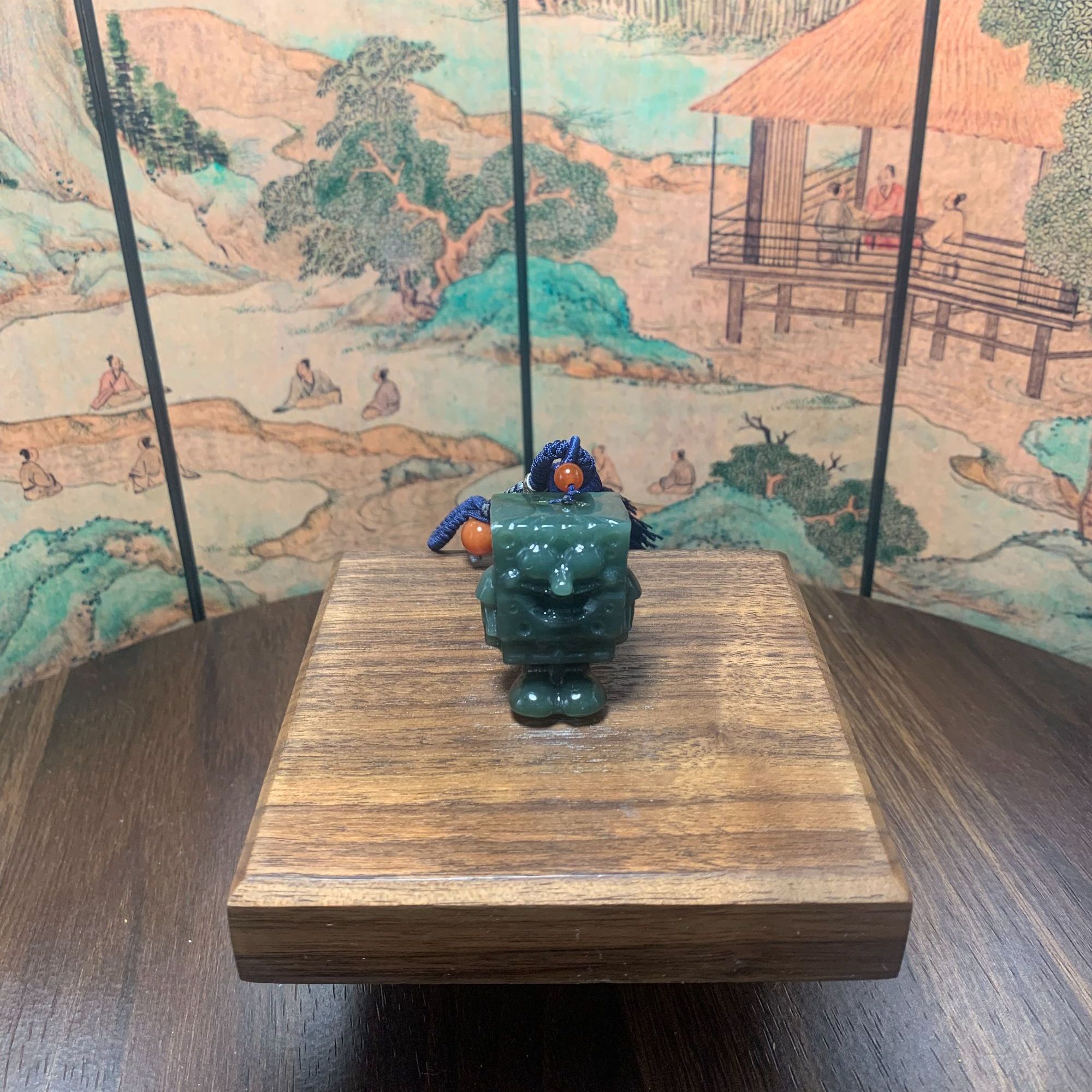 F和田玉卡通手把1328