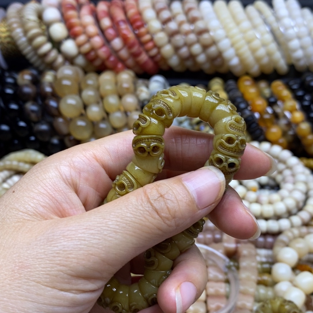 手串/手链牛骨一****豆牛骨手串