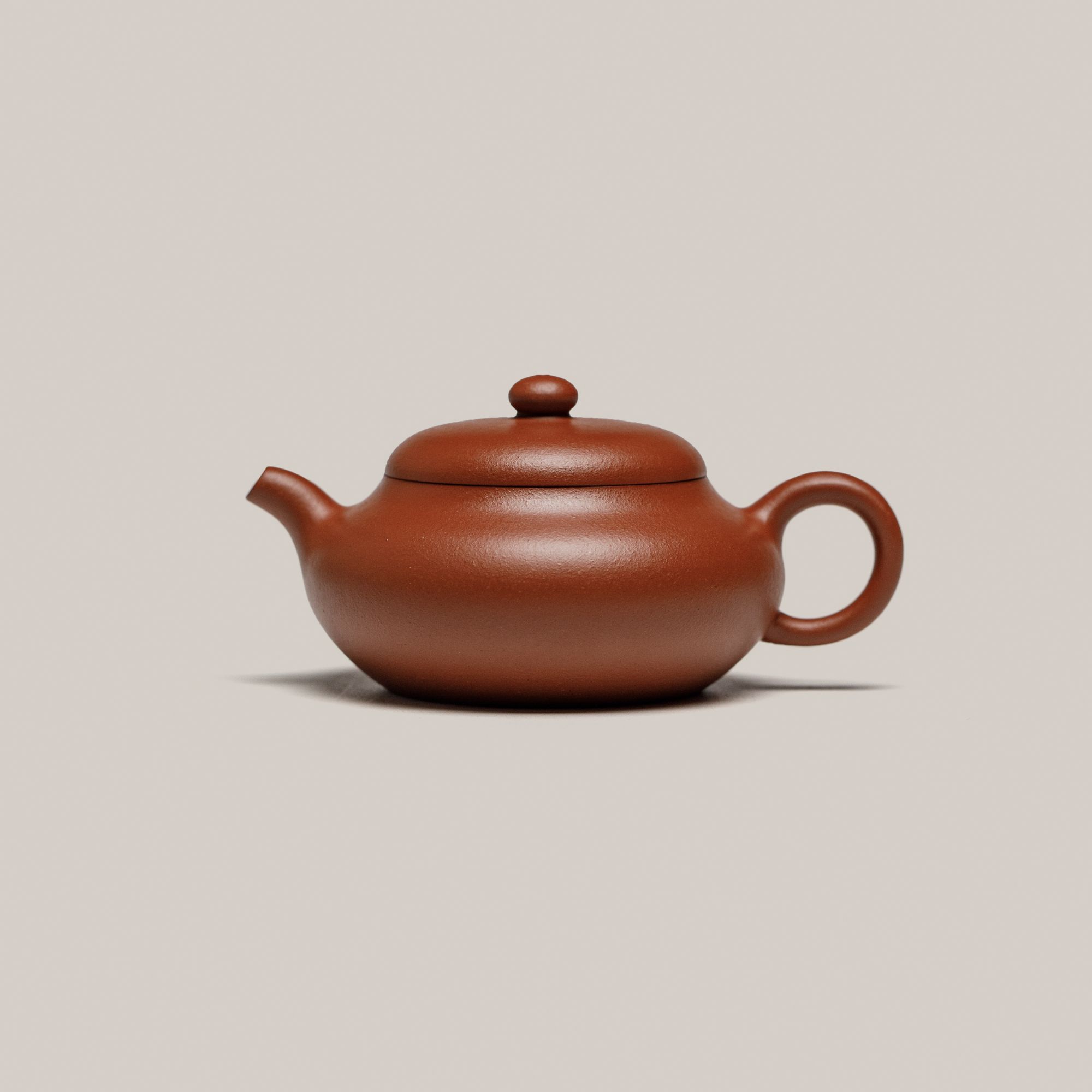 吴界明款式矮梨壶朱泥110cc民国绿150cc