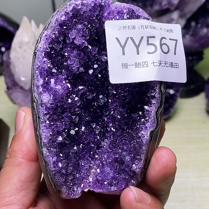 水晶天然水晶家居办公摆件未镶嵌