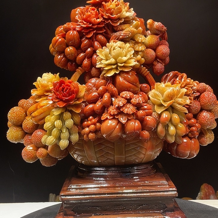 吉***我寿山石山水画欣赏