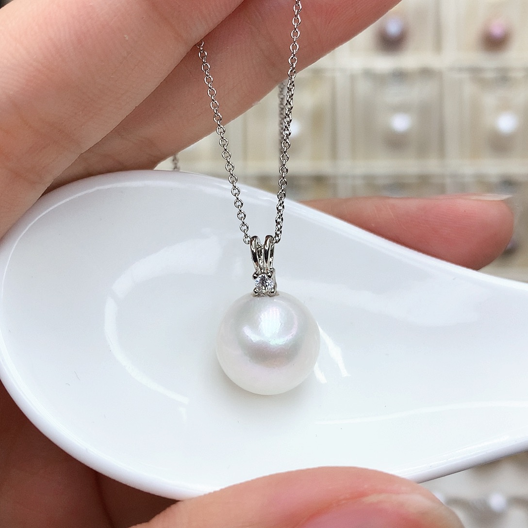 淡水珍珠颈饰合金