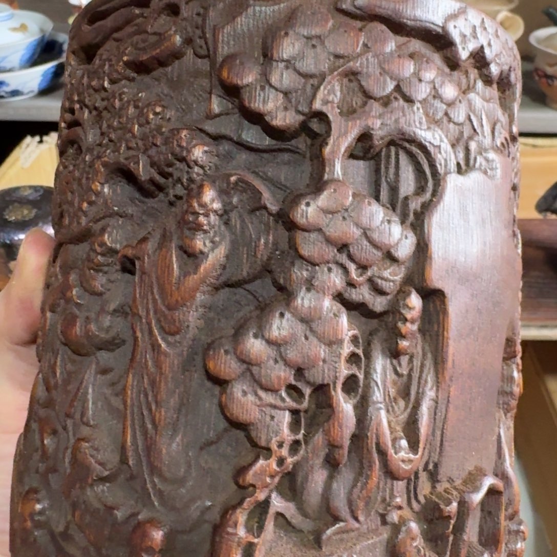 砖雕感谢老板，老板发财