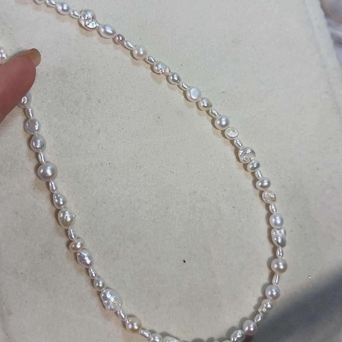 银S925镶嵌设计款珠宝淡水珍珠