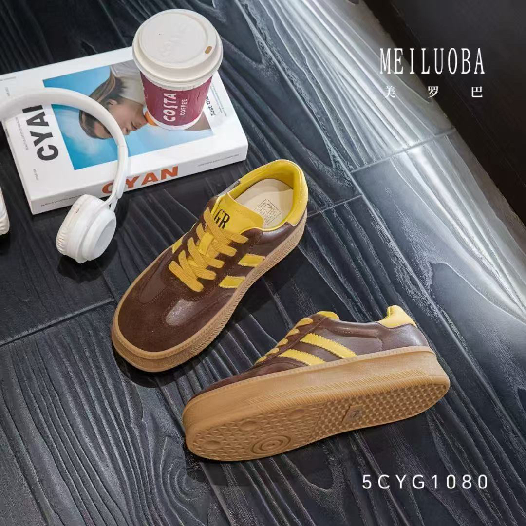 美罗巴德训鞋系带休闲潮流时尚休闲鞋5CYG1080