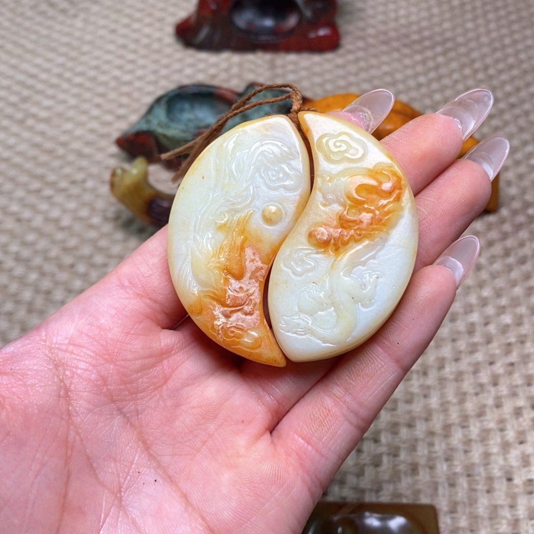 白玉菩提吊坠白玉菩提白玉菩提摆件