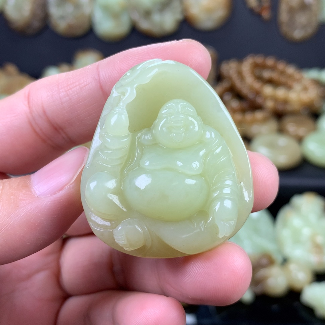 九***阳和田玉未镶嵌颈饰