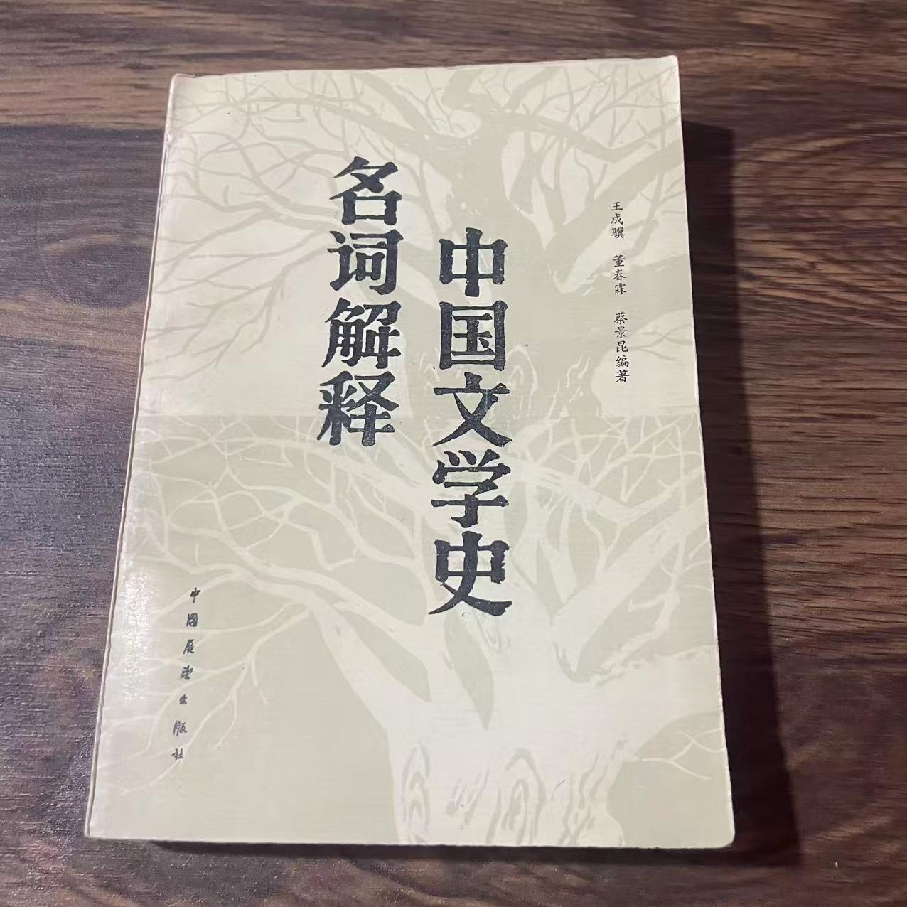 8新  中国文学史名词解释