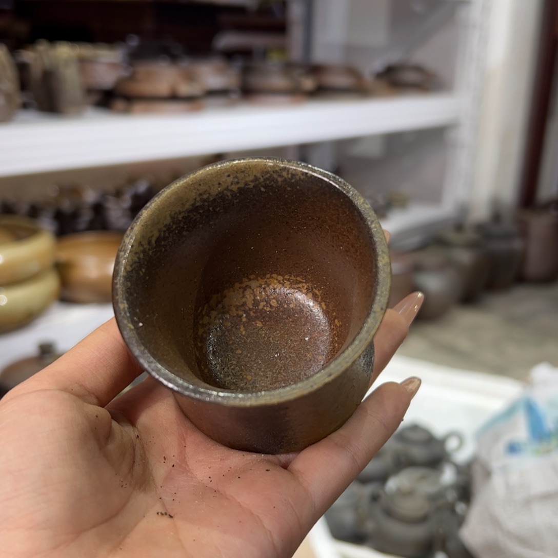 贵台龙窑柴烧茶壶163