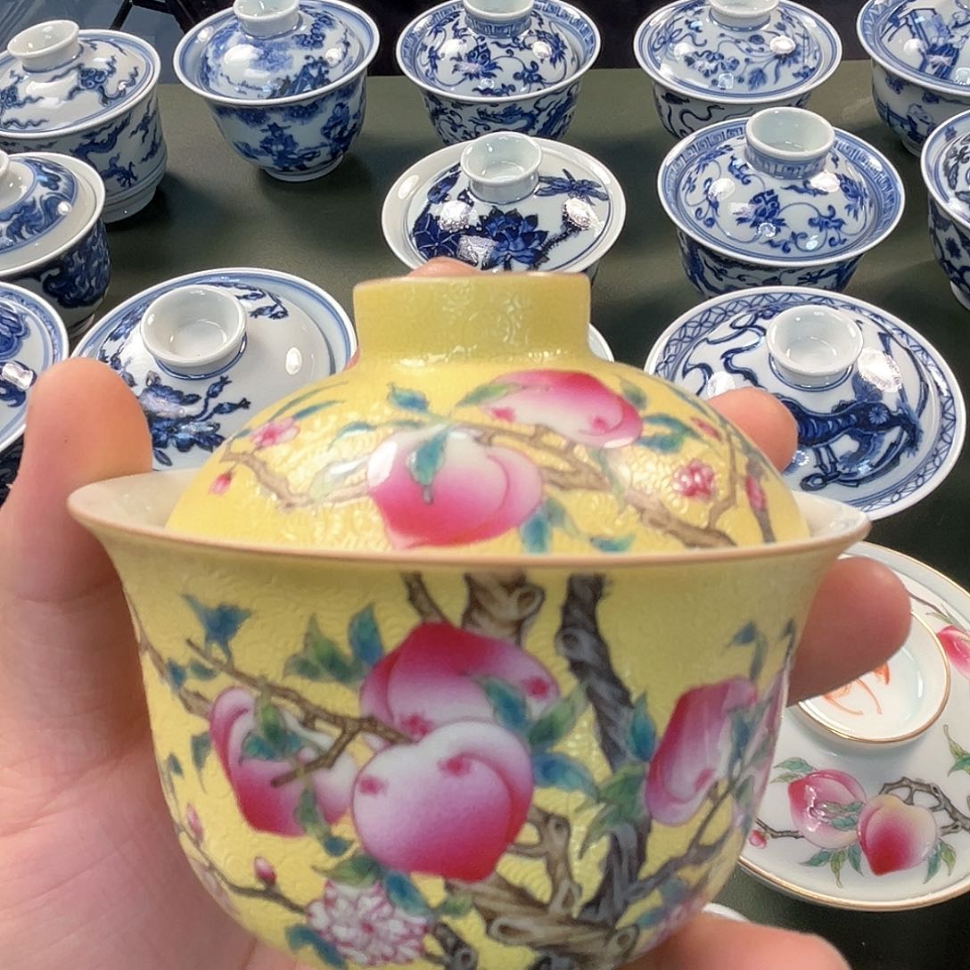 杯青花瓷器青花瓷器