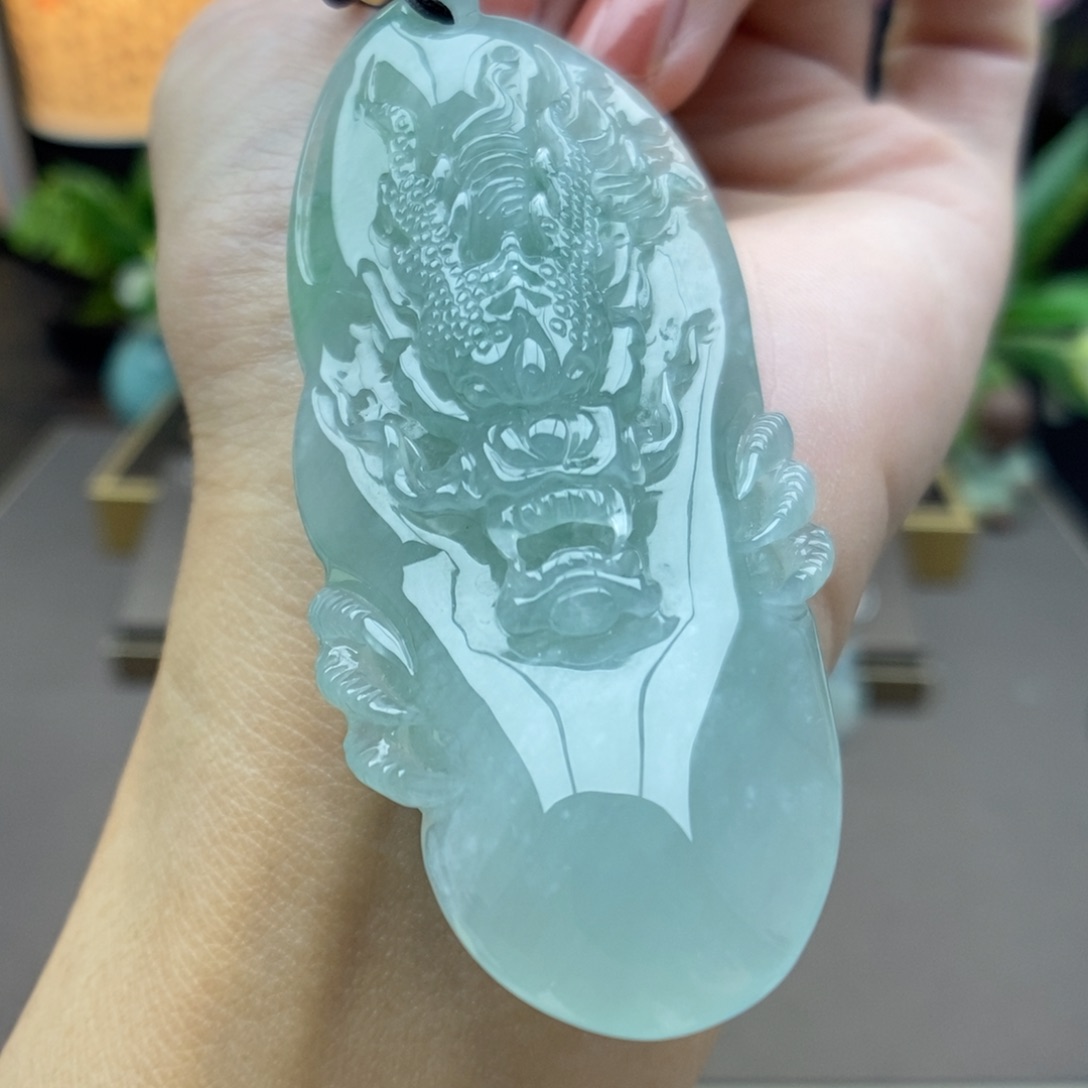 翡翠未镶嵌颈饰吊坠9