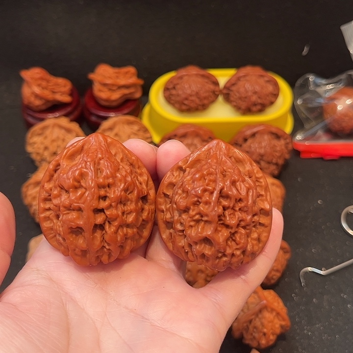 文玩核桃把件官帽43