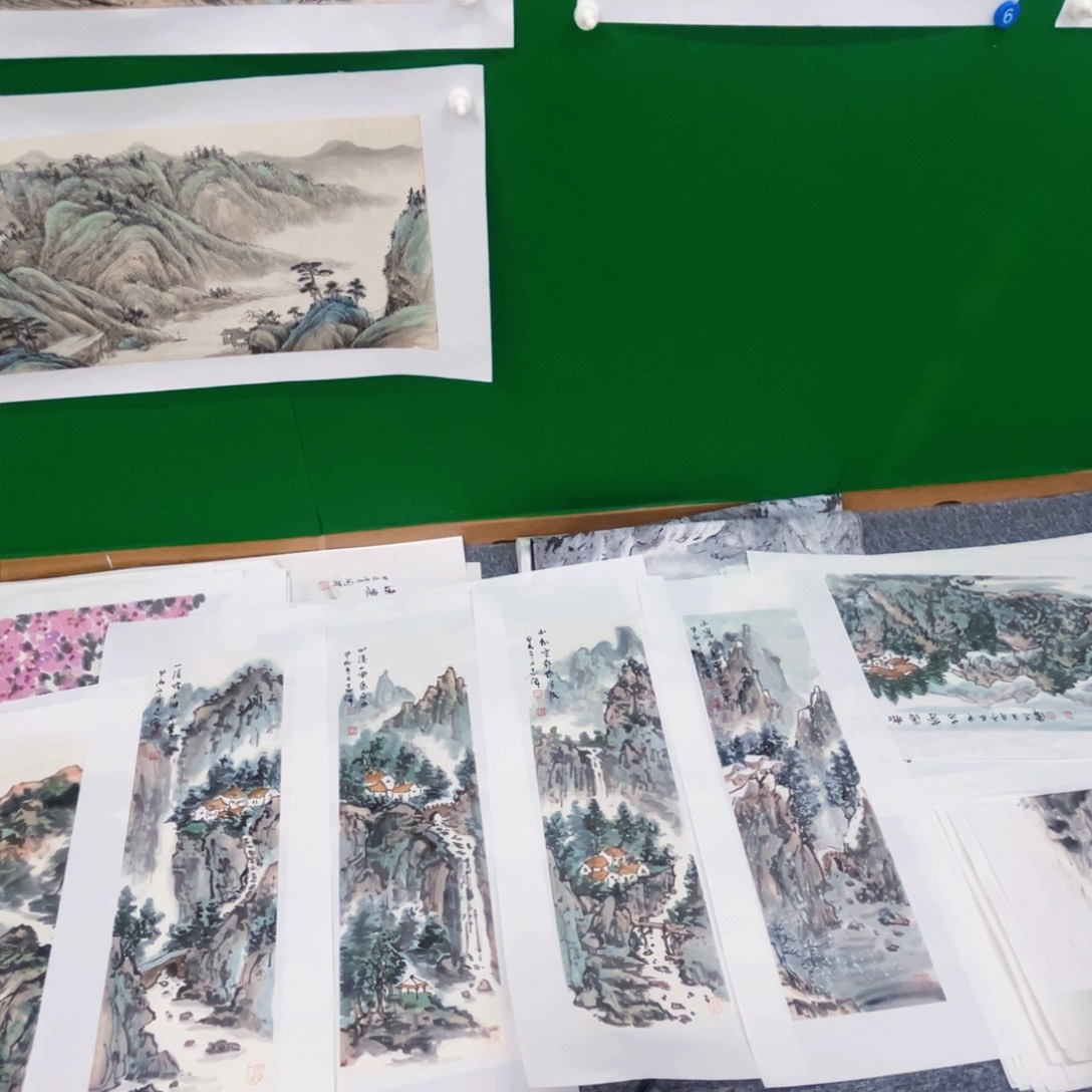 国画五*皮绘画绘画绘画