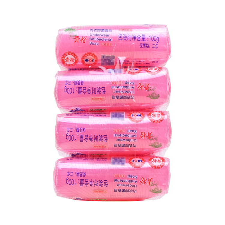 青松内衣喜内衣抑菌去异味去血渍内裤内衣专用皂100g*12块