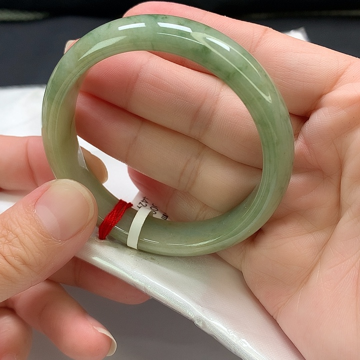 翡翠未镶嵌手镯手镯53