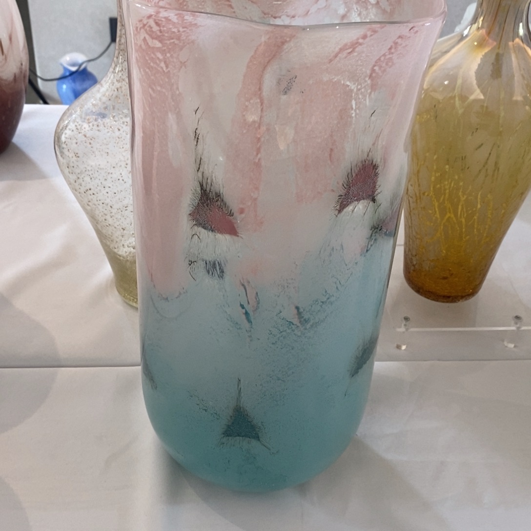 转***角手工古法琉璃花器