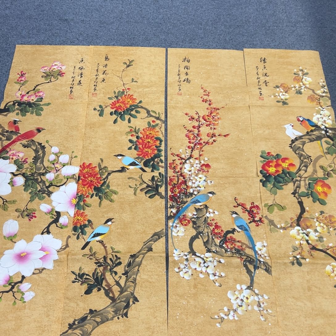 国画国画纯手绘作品