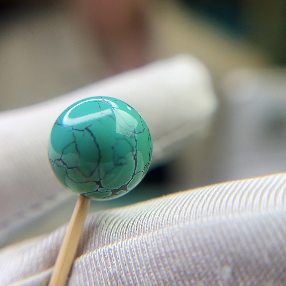 绿松石珠宝奇石未镶嵌13.6