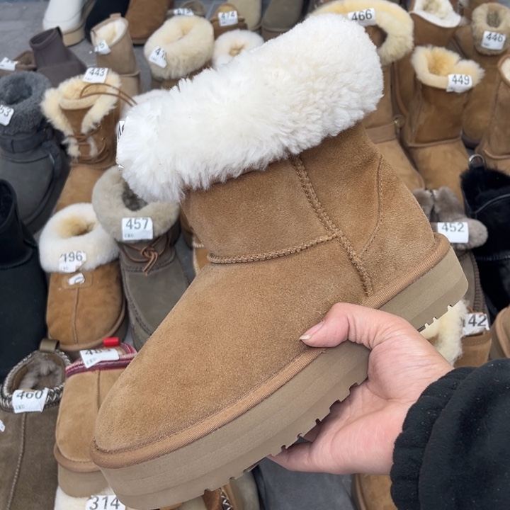 栗色厚底平口38码m