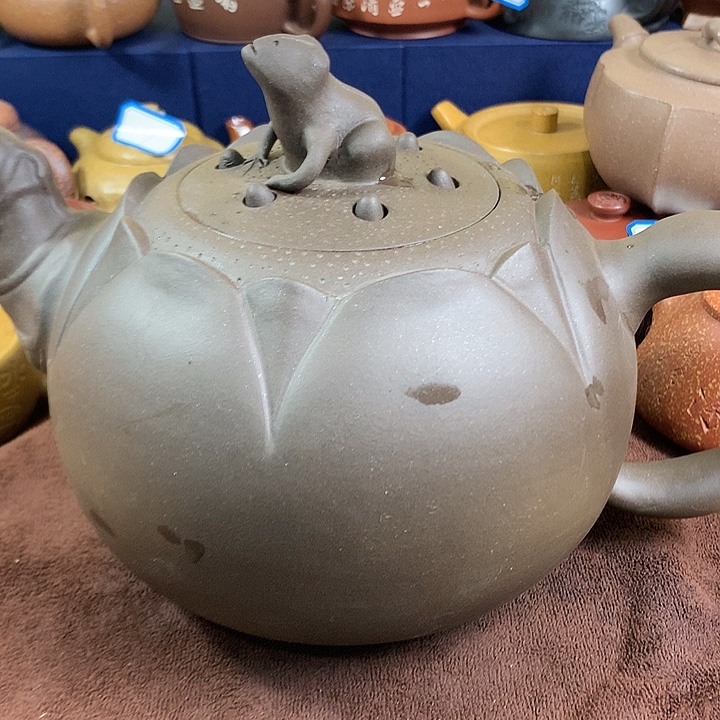 胖***嘟茶壶紫砂紫砂微瑕