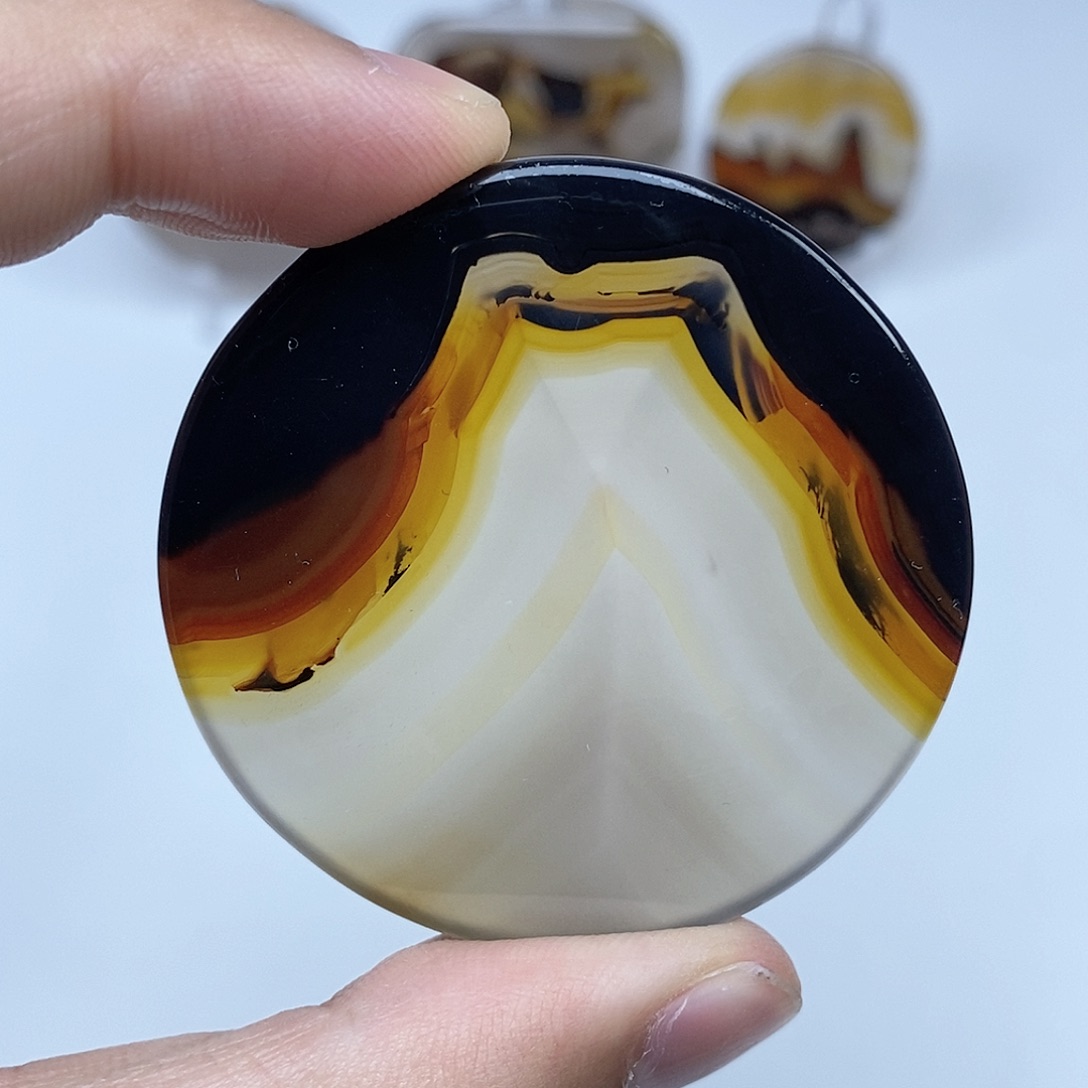 玛瑙/玉髓未镶嵌珠宝半成品