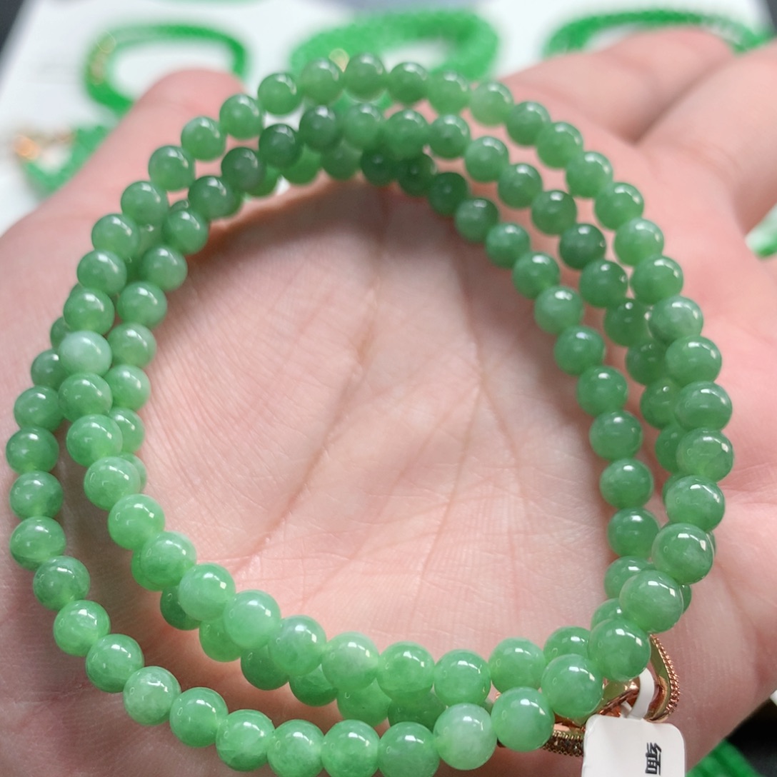 翡翠未镶嵌手链翡翠