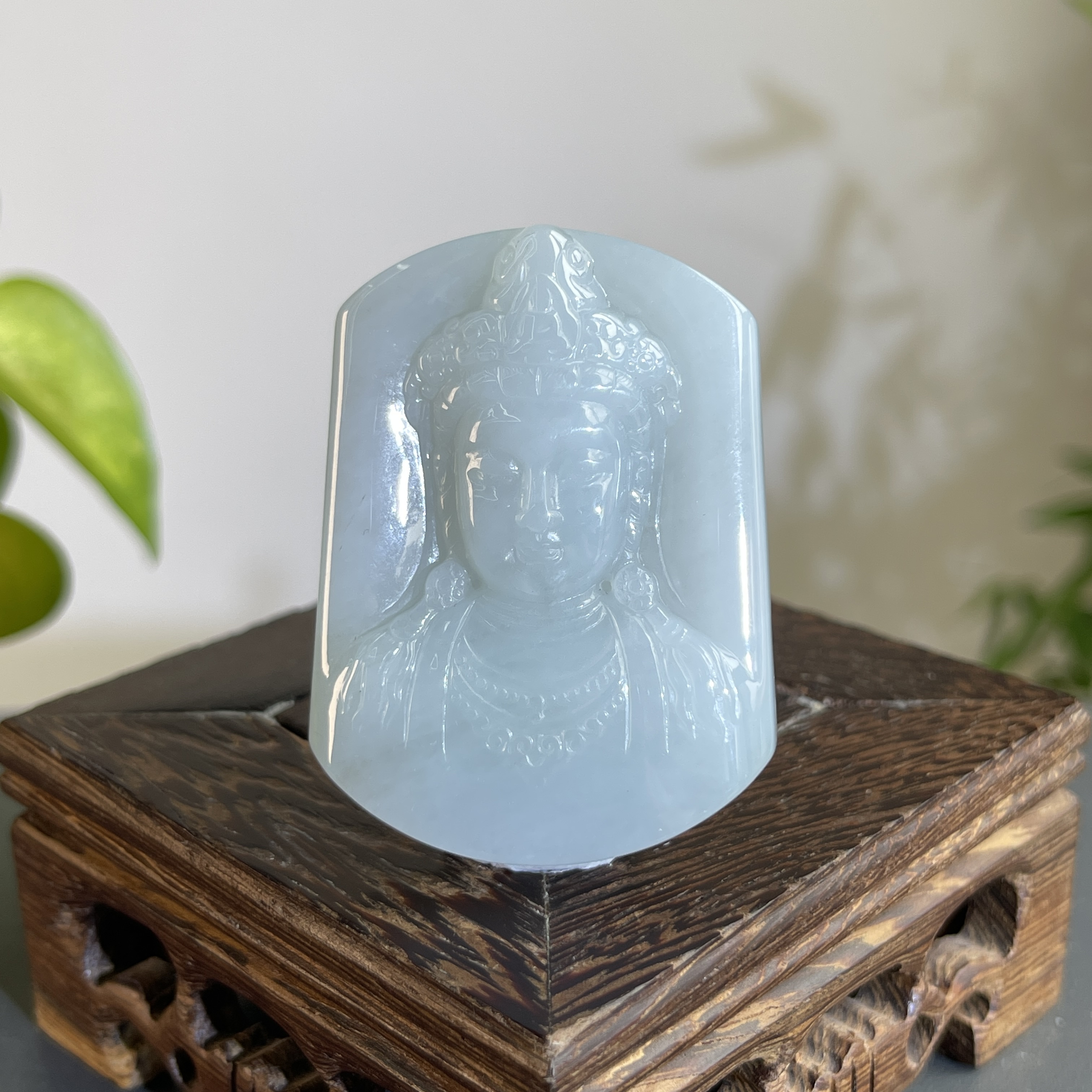 JXW25-136 天然缅甸A货翡翠 出人头地