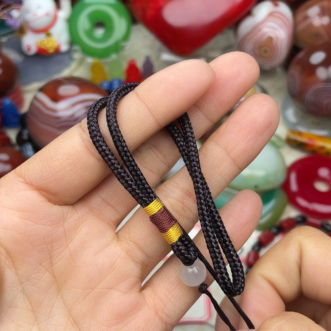 ****指玛瑙/玉髓合金颈饰