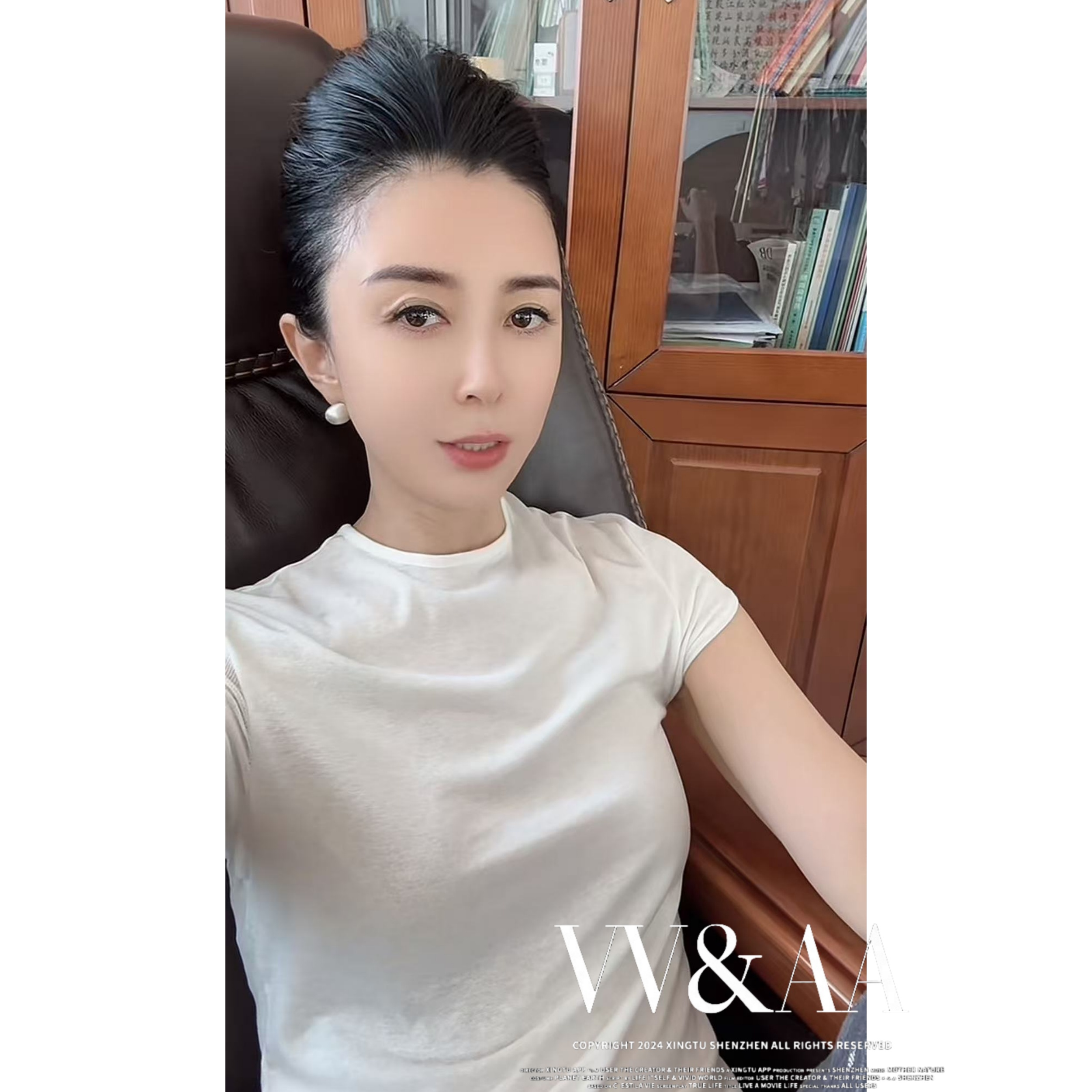 VV&AA 基础圆领简约百搭显瘦短袖上衣 YT4553