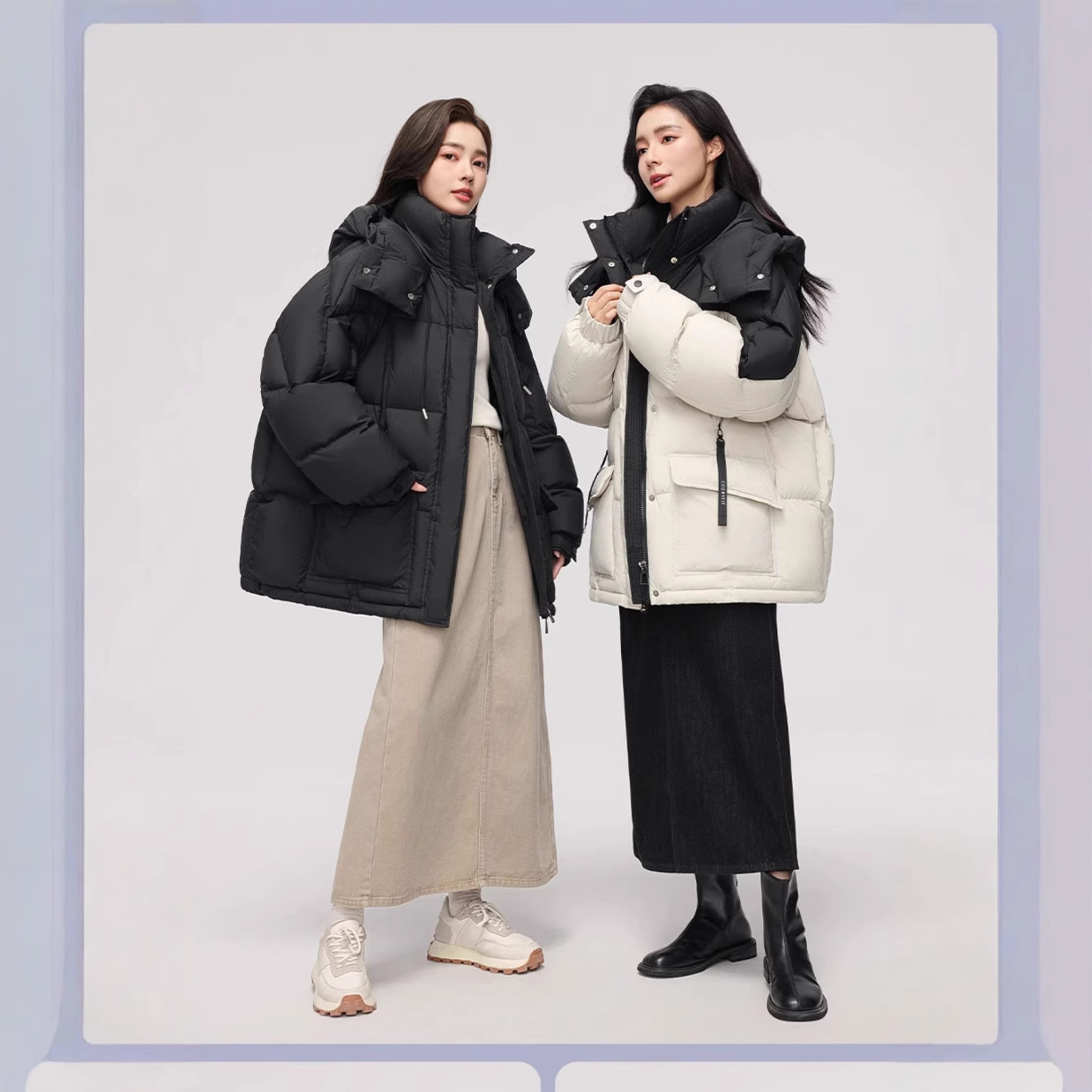 2025年冬季新款羽绒棉服短款时尚韩版加厚小众炸街高级感女装外套