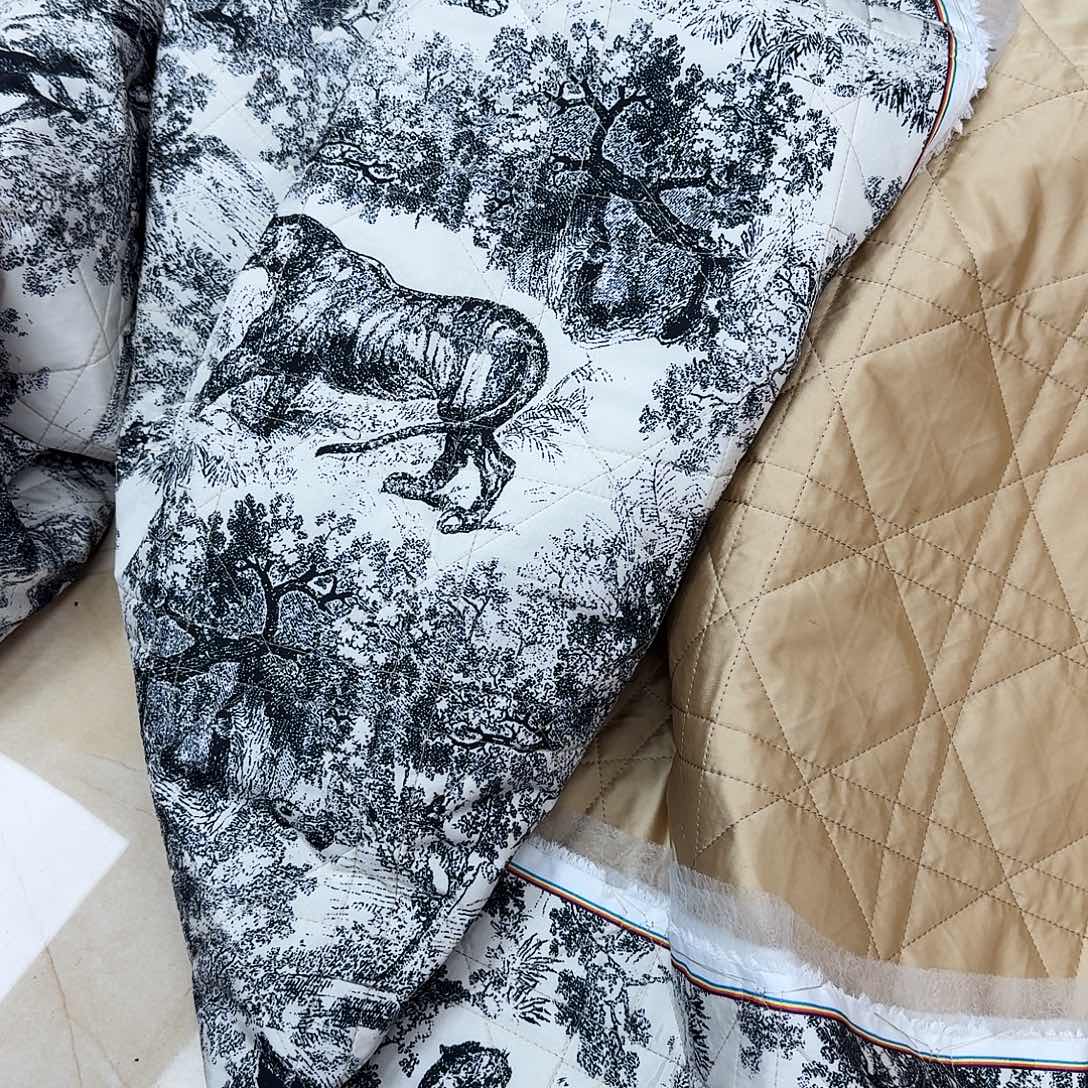 无纺布动物夹棉面料2米