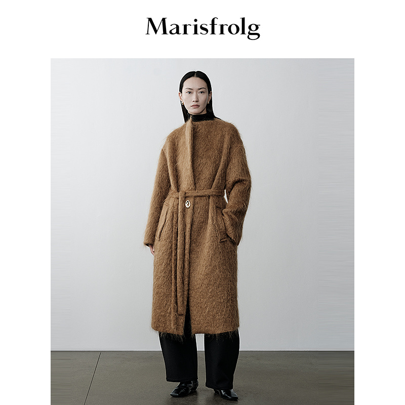 Marisfrolg玛丝菲尔毛呢大衣A1DE4353D