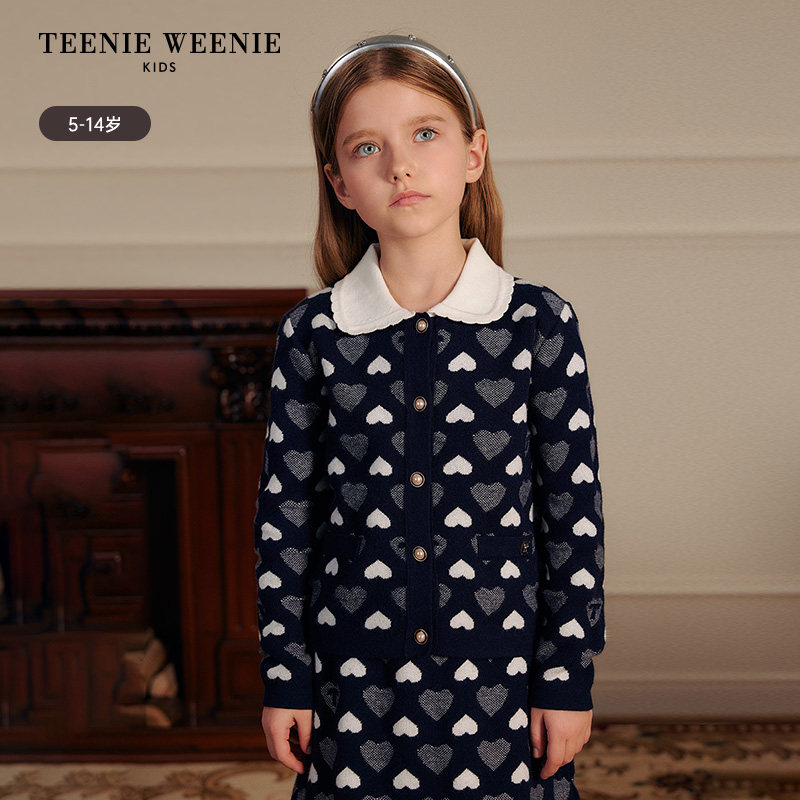 《奥莱》TeenieWeenie Kids女童甜美可爱外套半裙套装TKSK251151B