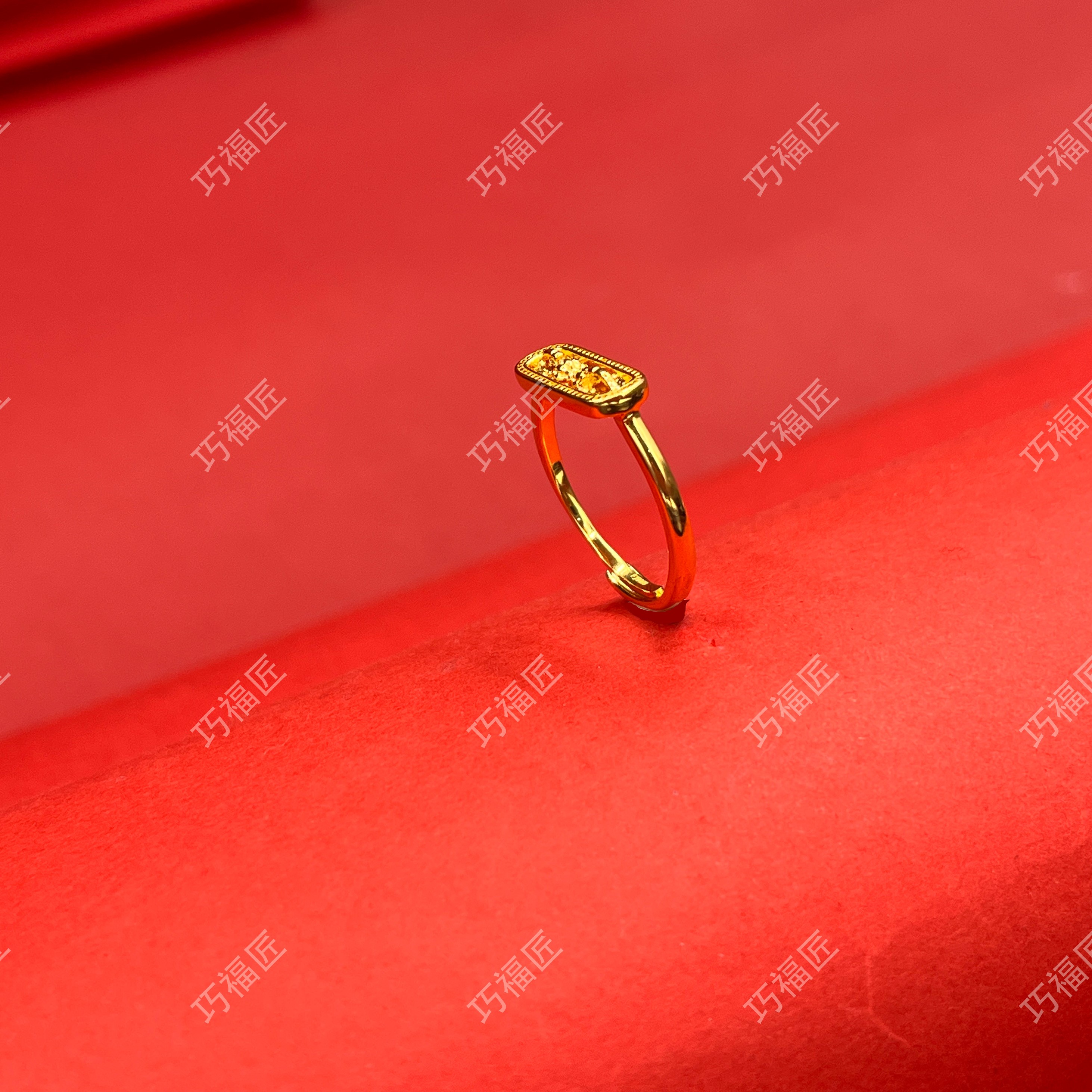 足银戒指 金刚杵戒指 简约经典磨砂指环时尚实心单圈百搭