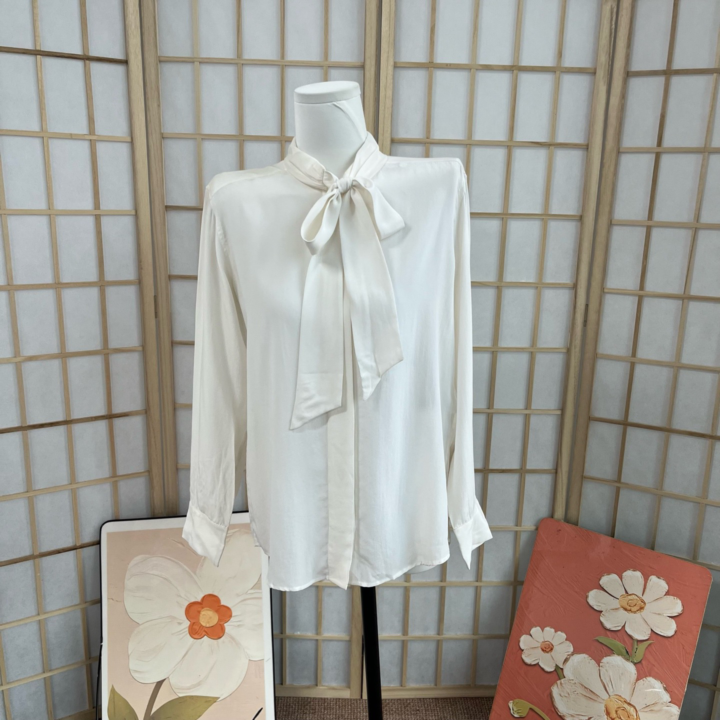 99新 SANDRO/桑德罗黛菲 A11177 sandro 米黄色 上衣 99新 1码 