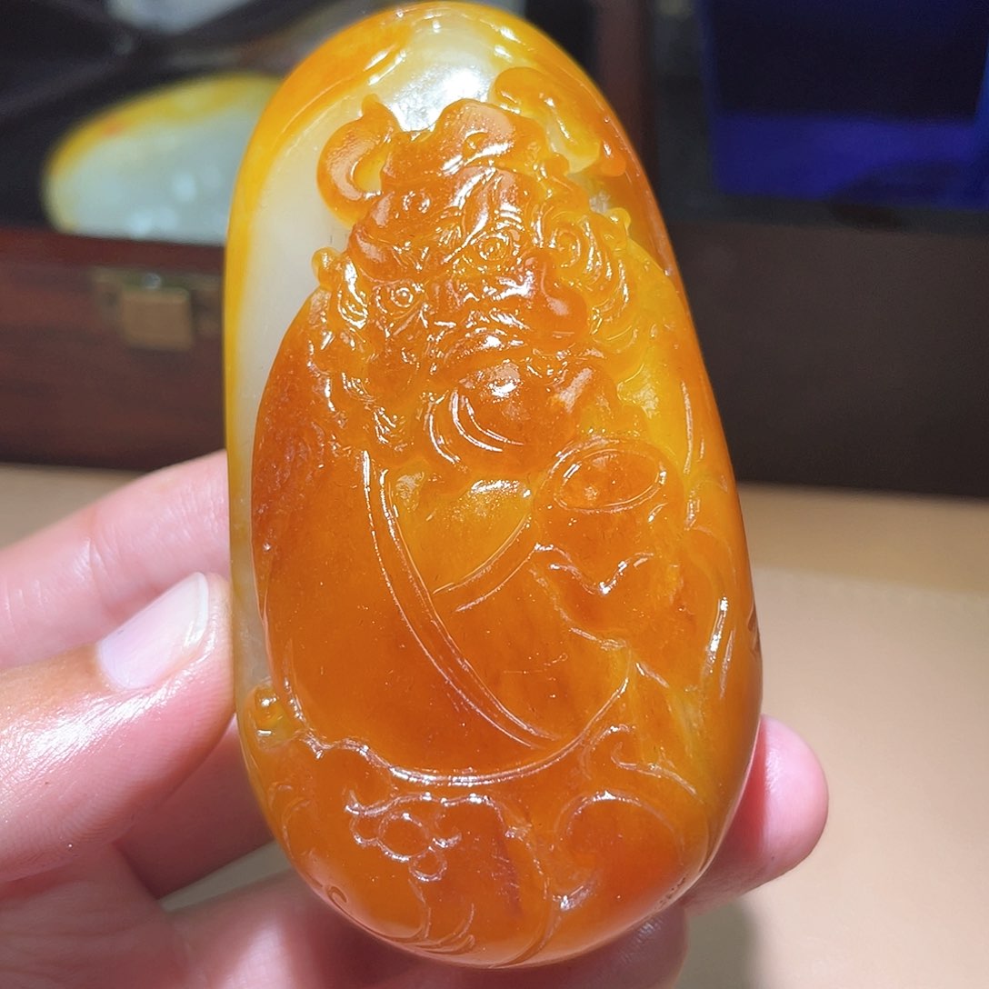 和田玉颈饰未镶嵌A7 