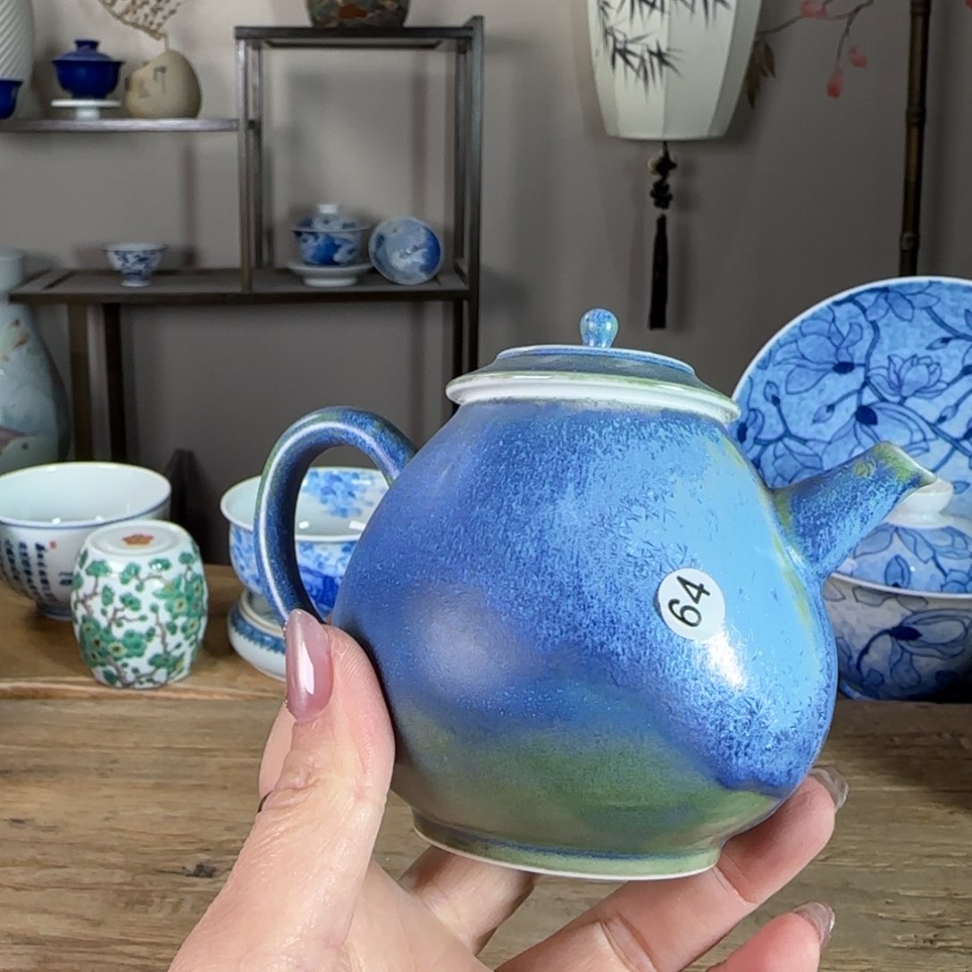 杯景德镇陶瓷柴烧多人