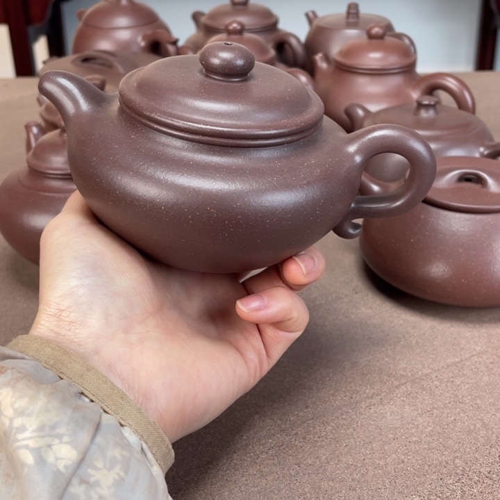 底槽青茶壶仿古249毫升