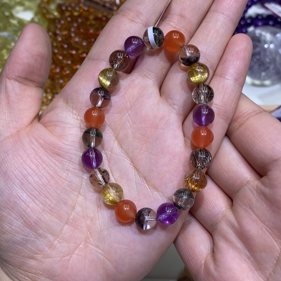 水晶手链未镶嵌手串