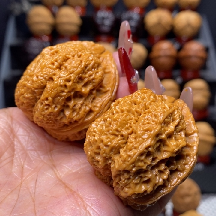 文玩核桃把件蝉王32号42尺