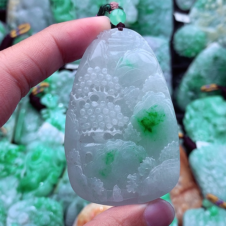 翡翠吊坠(不含链)未镶嵌